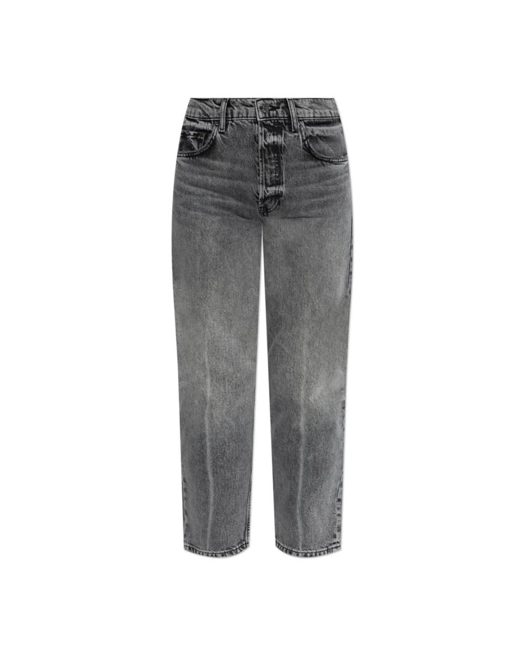 Anine Bing Gray Straight Fit Jeans