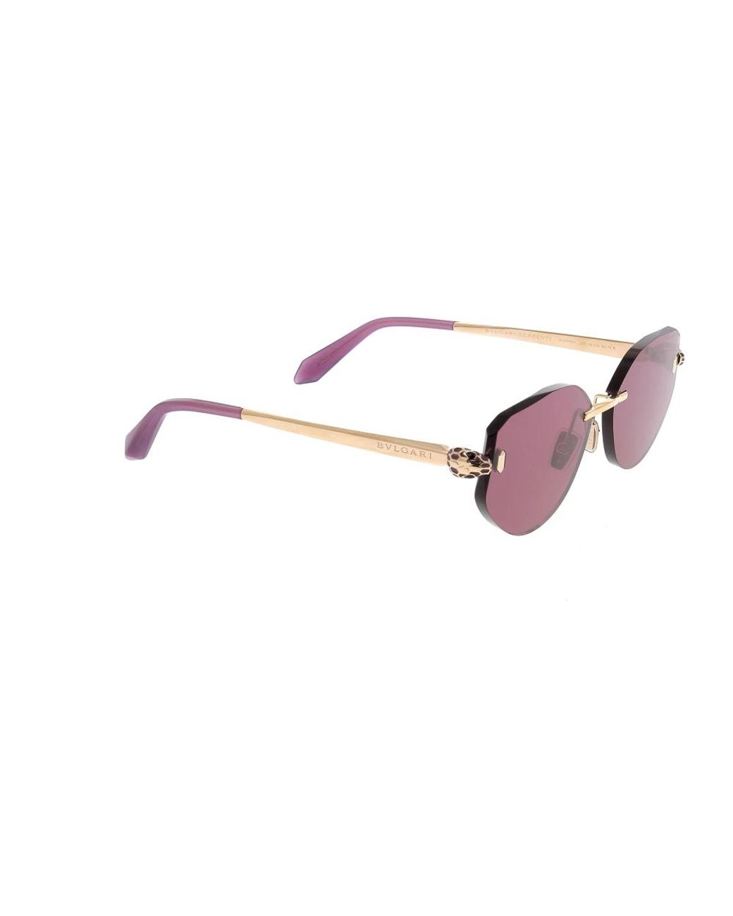 BVLGARI Purple Sunglasses
