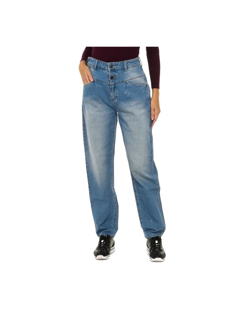 Armani Jeans Blue Straight Fit Jeans