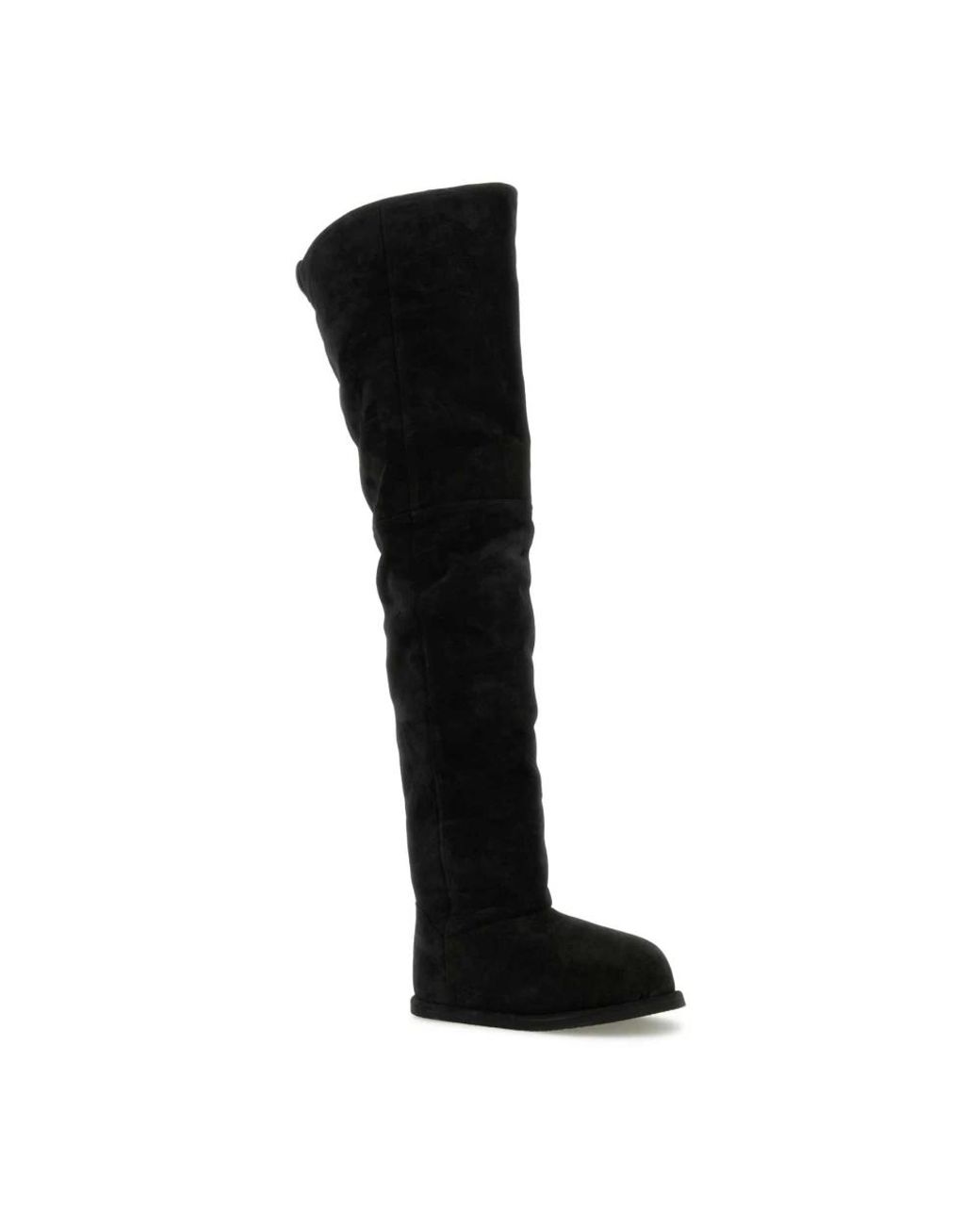 AMINA MUADDI Black Over-Knee Boots