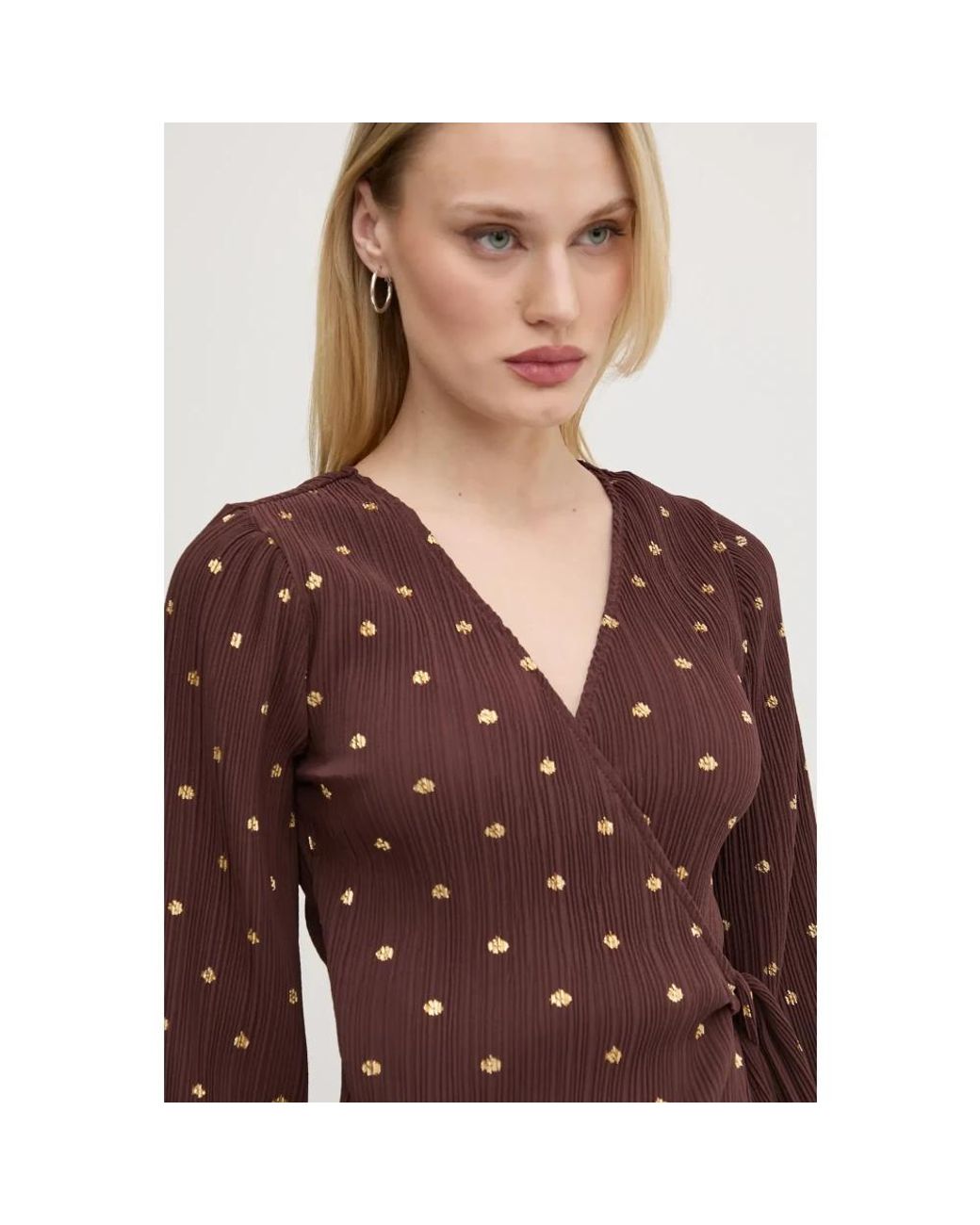 Wrap Dresses Never Fully Dressed de color Brown