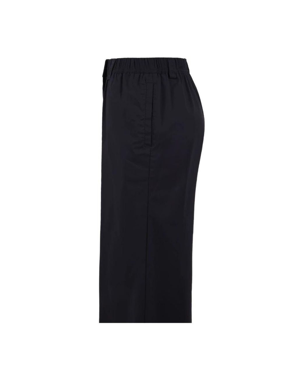 Wide Trousers Aspesi de color Black