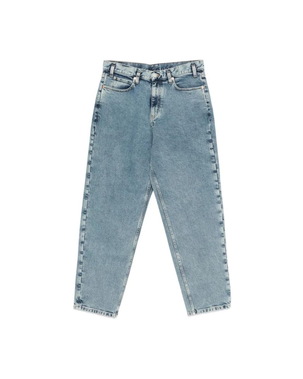 Emporio Armani Blue Loose Fit Jeans for men