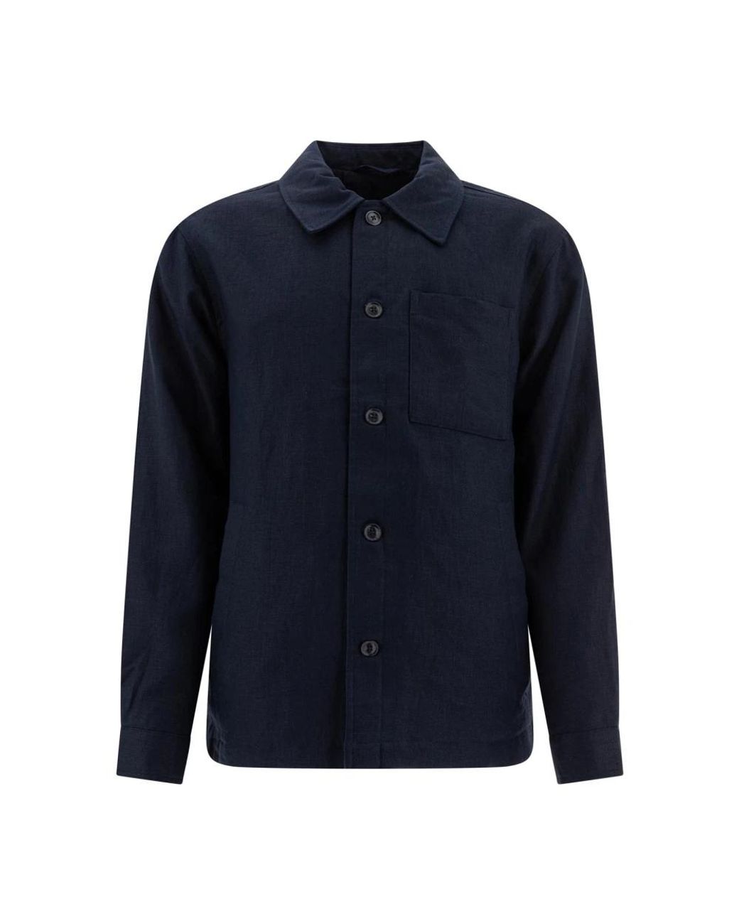 NN07 Casual Overhemdjas in het Blue voor heren