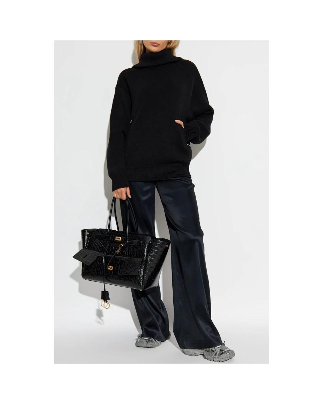 Balenciaga Black Turtlenecks