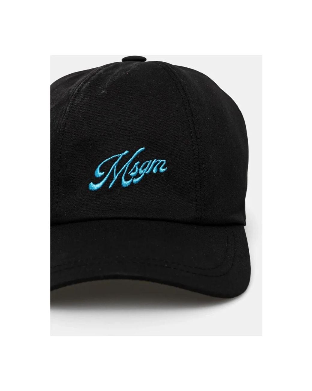 Caps MSGM en coloris Black