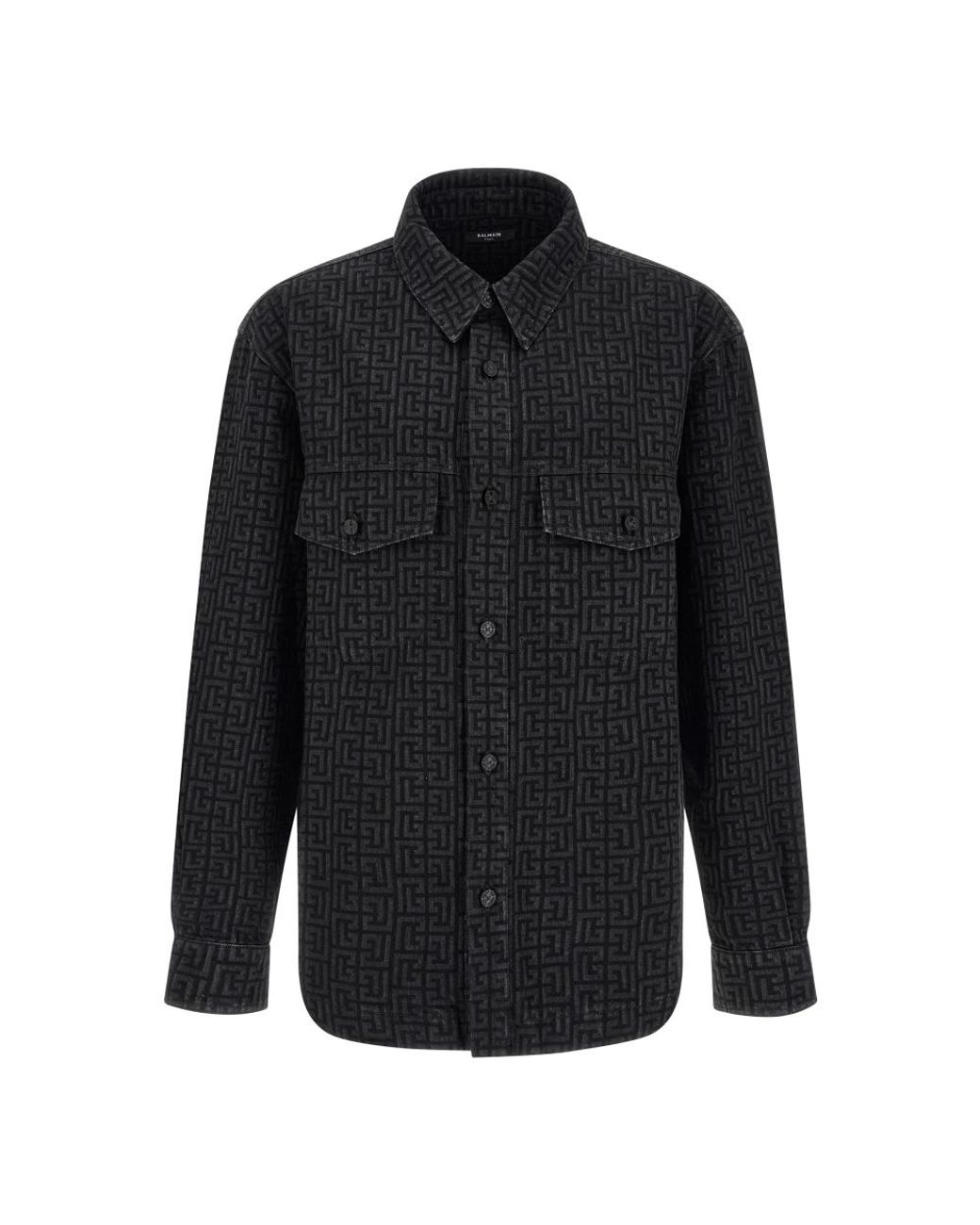 Balmain Black Light Jackets for men
