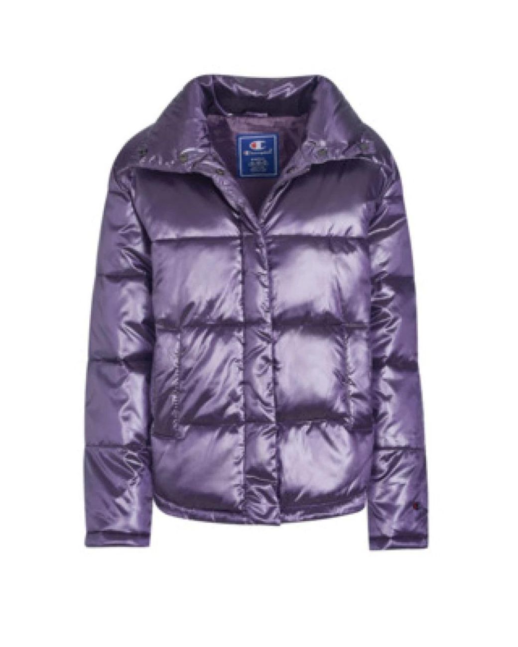 Champion Paarse Winterjas in het Purple