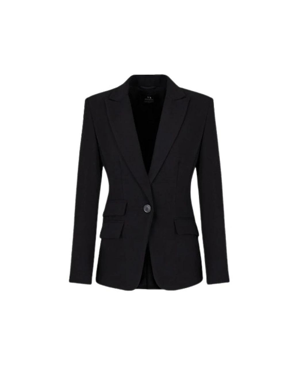 ARMANI EXCHANGE Single-Breasted Jas in het Black