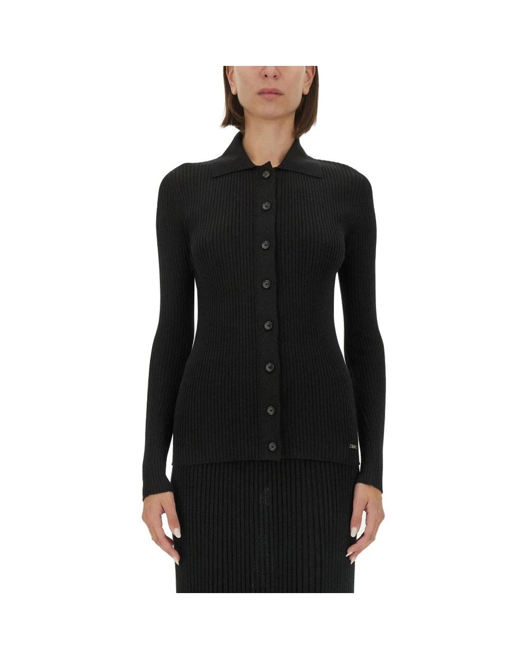 Kiton Black Cardigans