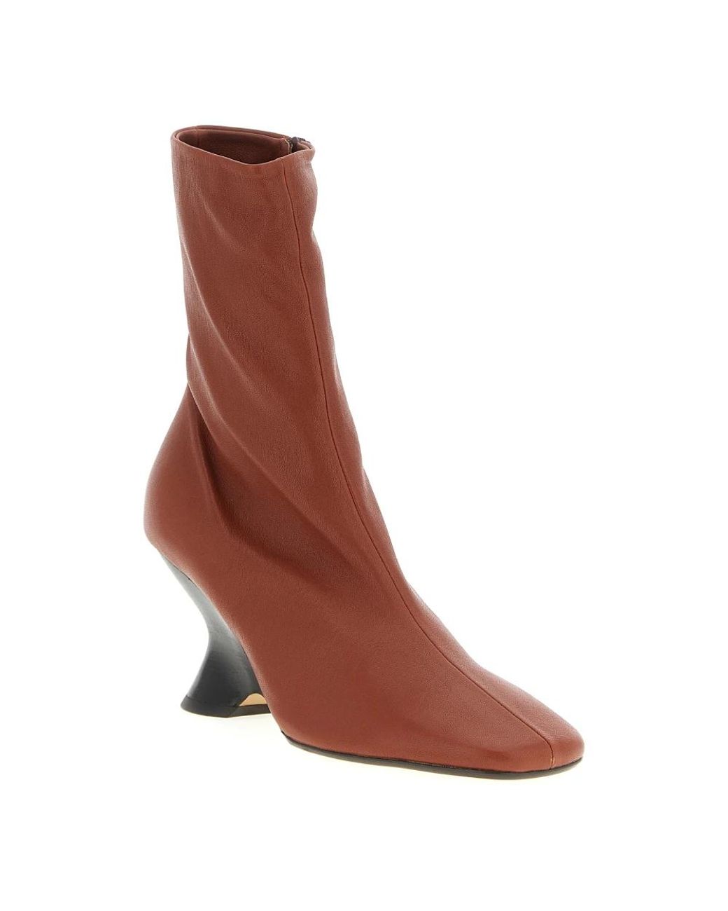 Heeled Boots Dries Van Noten en coloris Brown