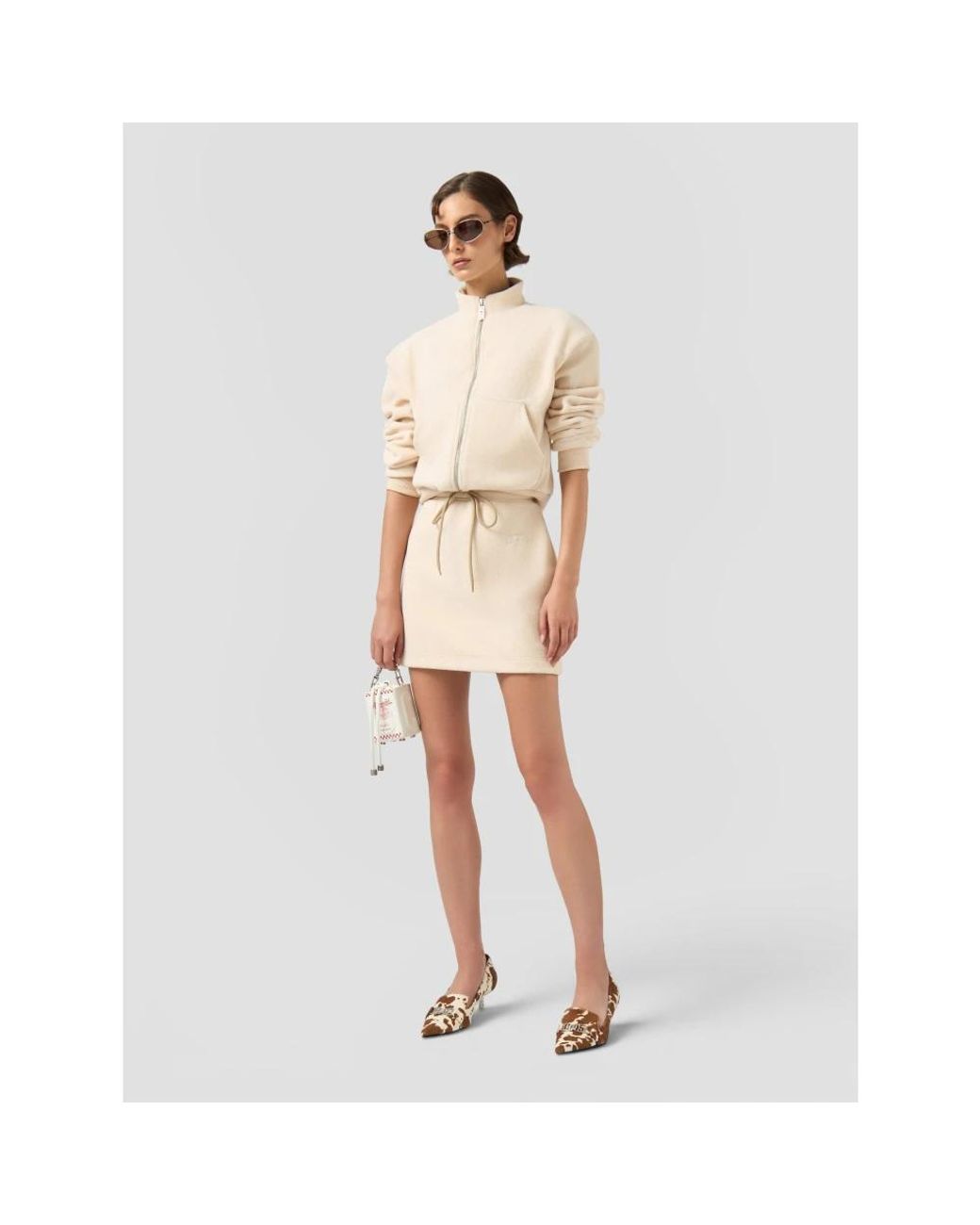 Gcds Natural Short Skirts