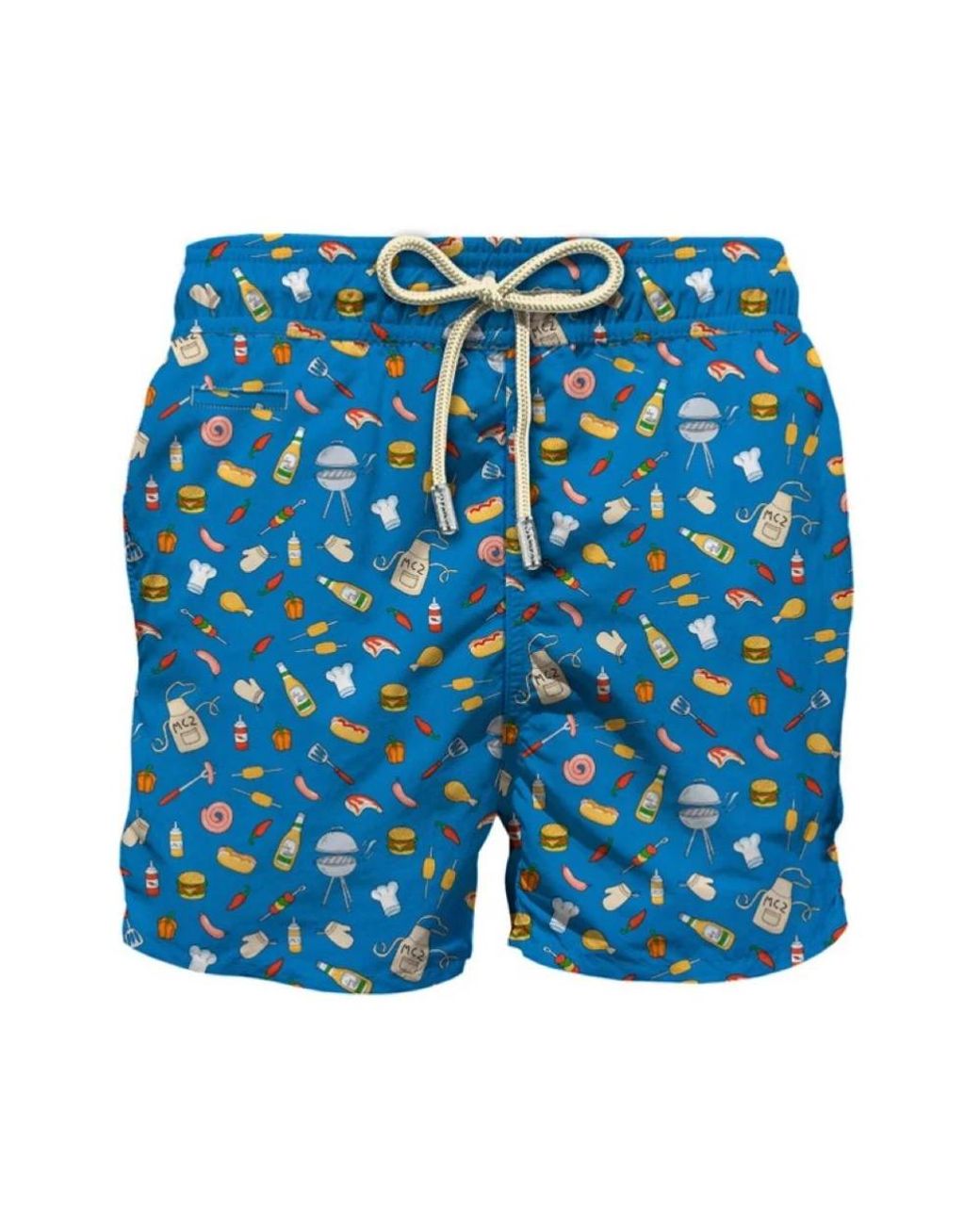 Mc2 Saint Barth Blue Beachwear for men