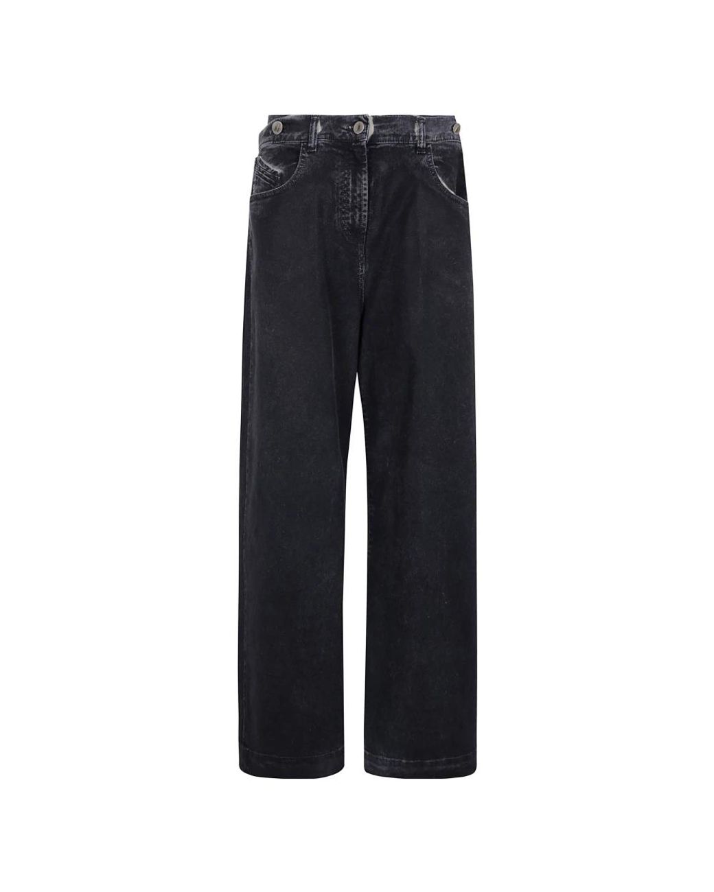 The Attico Blue Straight Fit Jeans