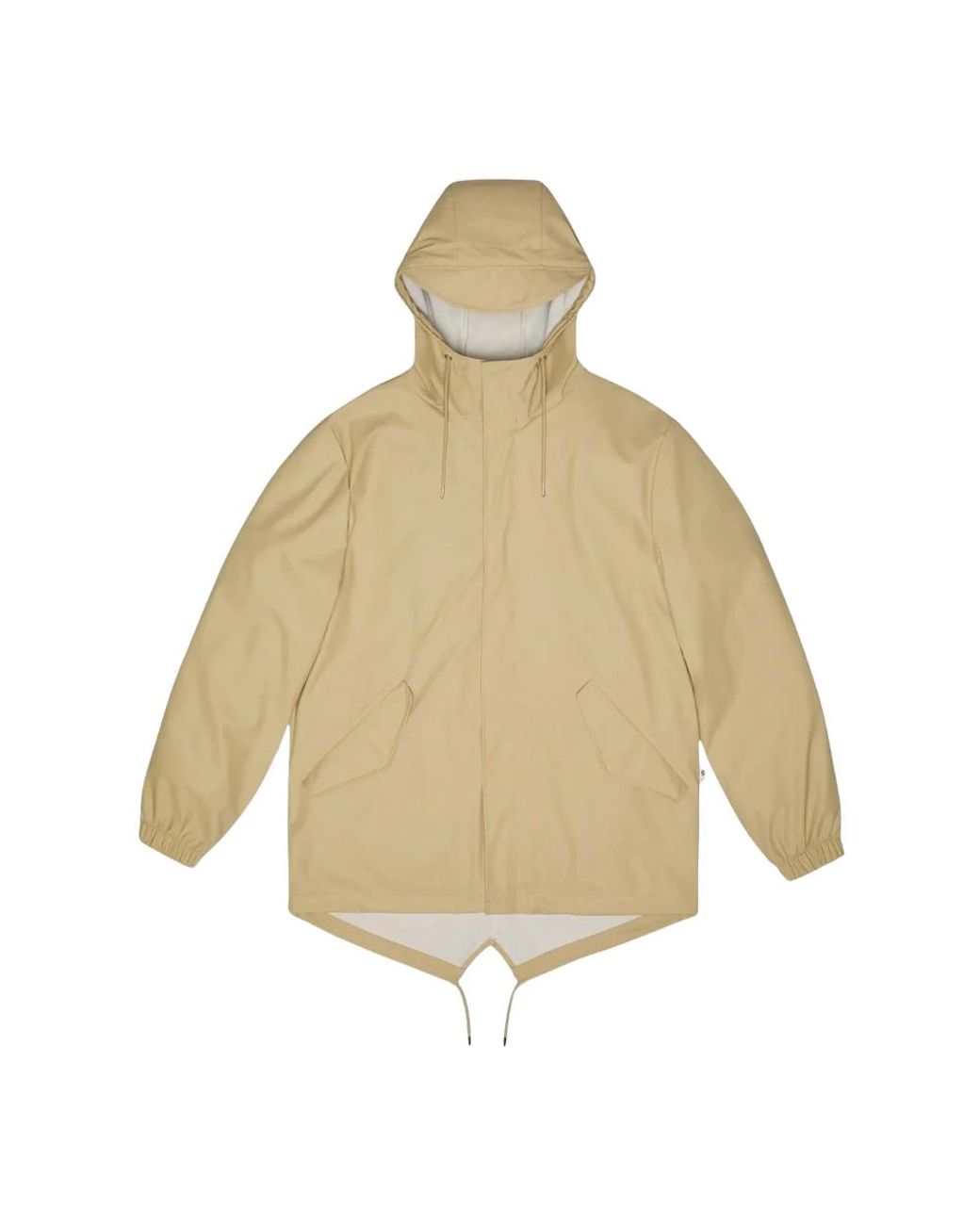 Rains Fishtail Jacket W3 in het Natural voor heren