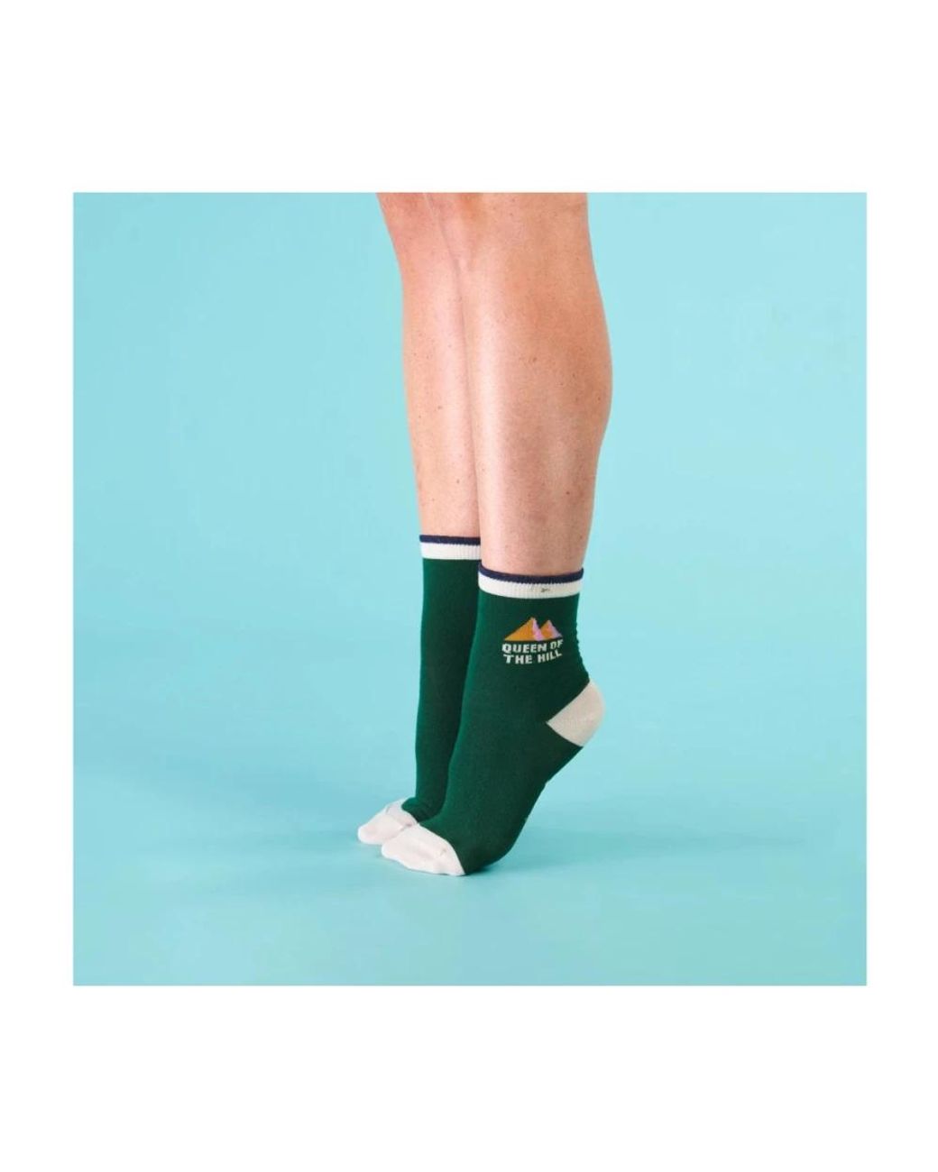 Cabaïa Ondergoed ,Groen ,Katoen Groene Biologische Katoenen Sokken in het Green