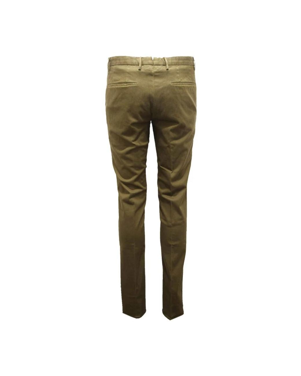 Incotex Green Slim-Fit Trousers for men