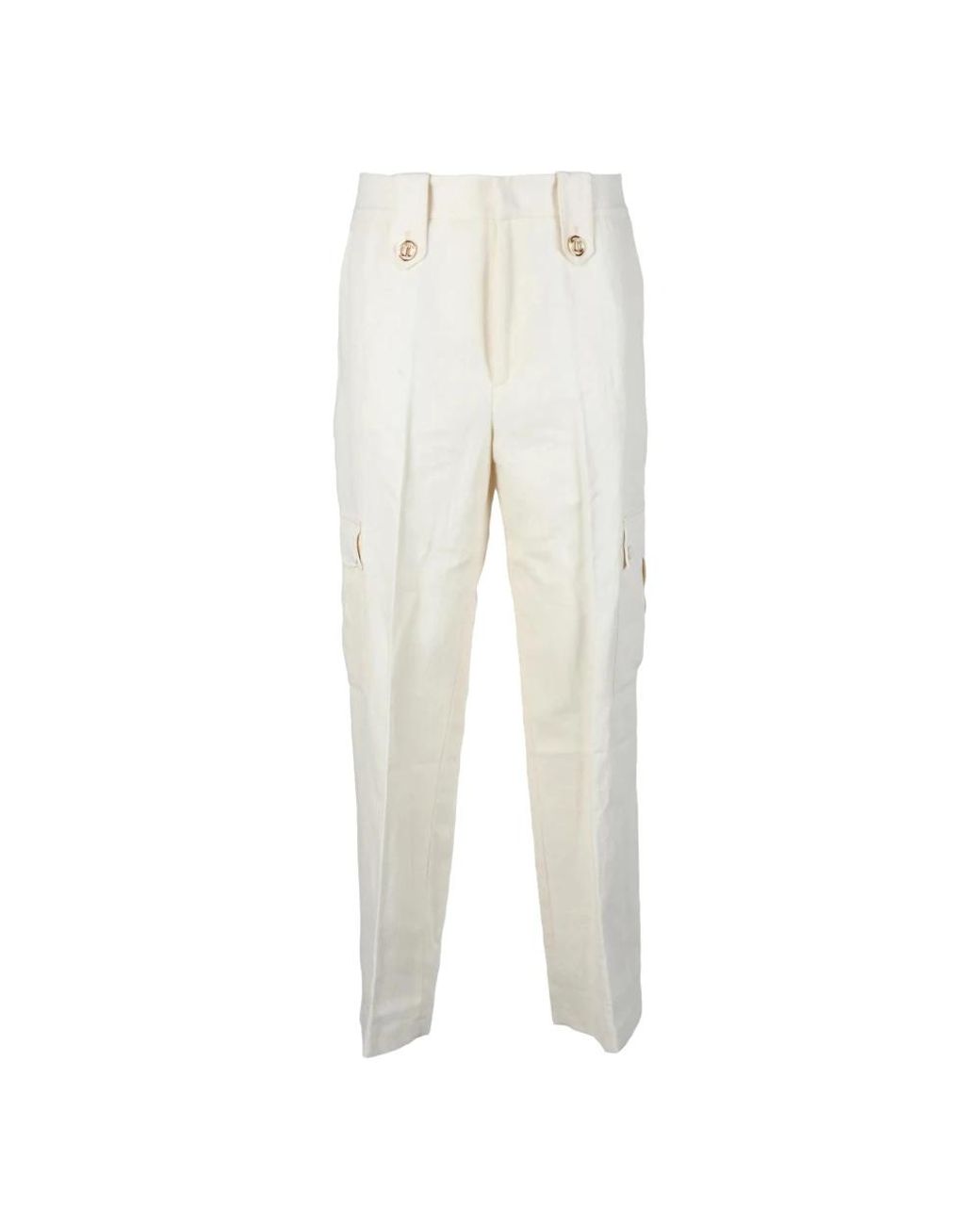 Twinset Natural Straight Trousers