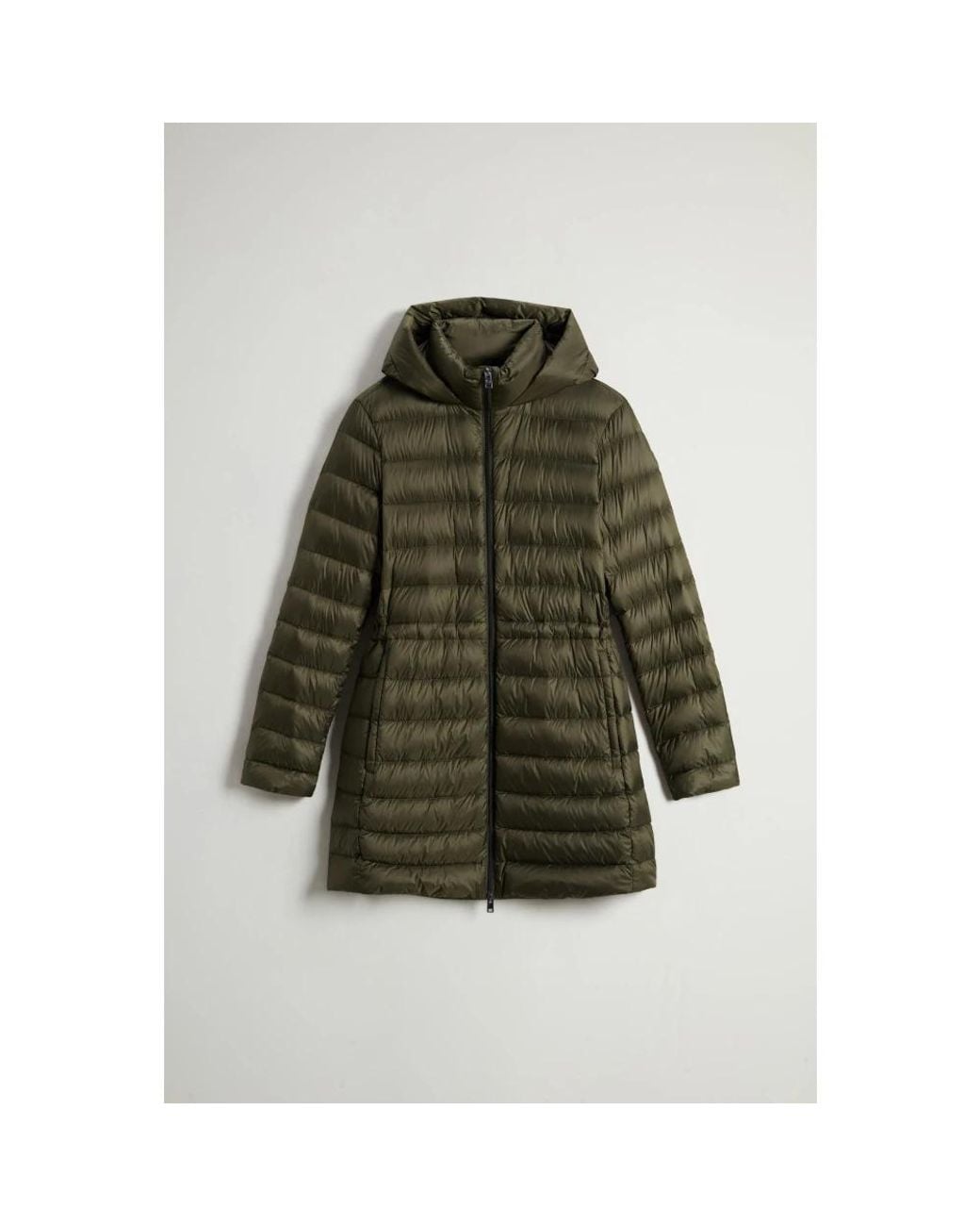 Woolrich Green Down Jackets