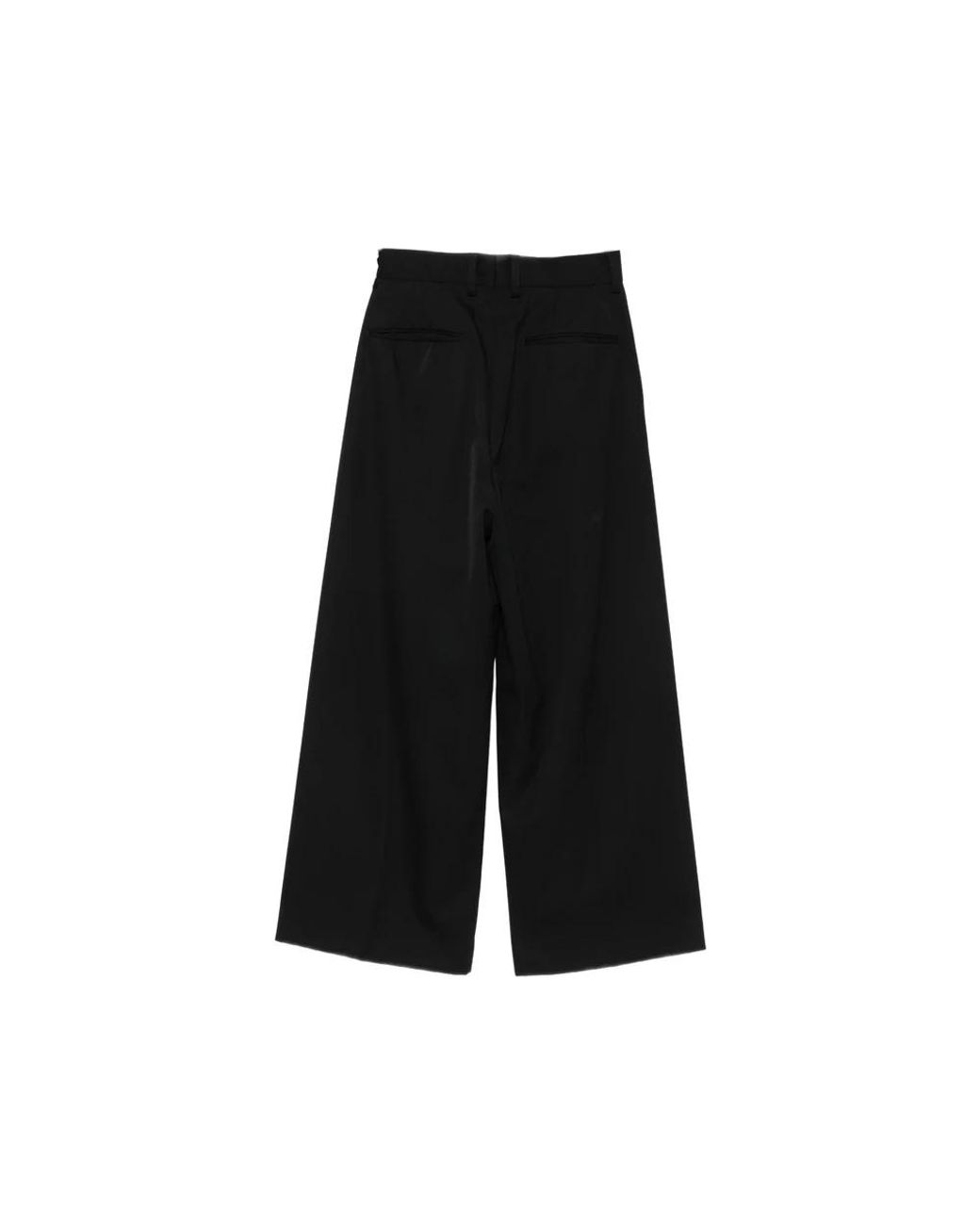 Ssstein Black Wide Trousers for men
