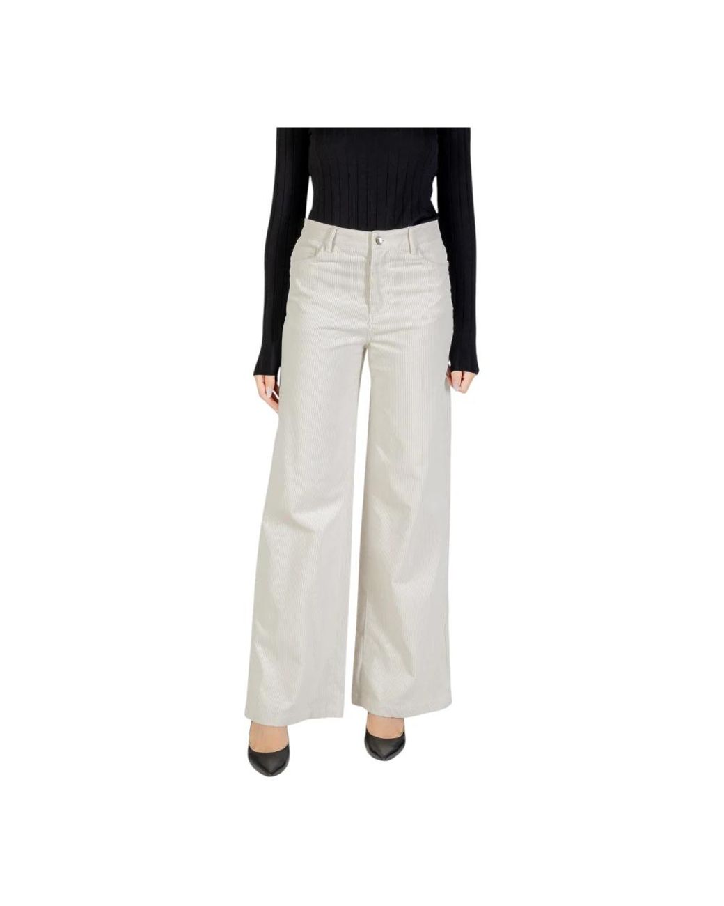 Liu Jo Black Wide Trousers