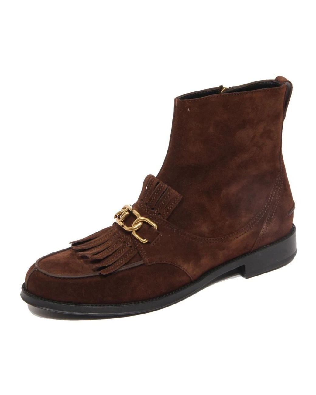 Tod's Brown Ankle Boots