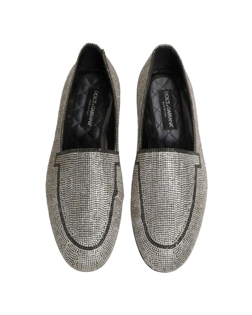 Dolce & Gabbana Gray Loafers for men