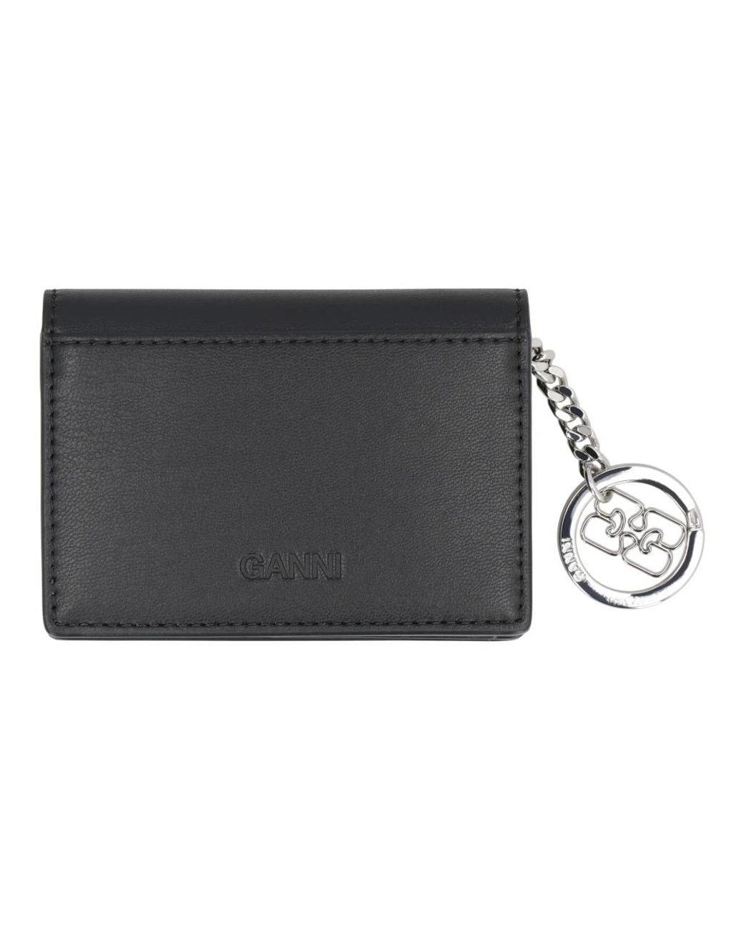 Ganni Black Wallets & Cardholders