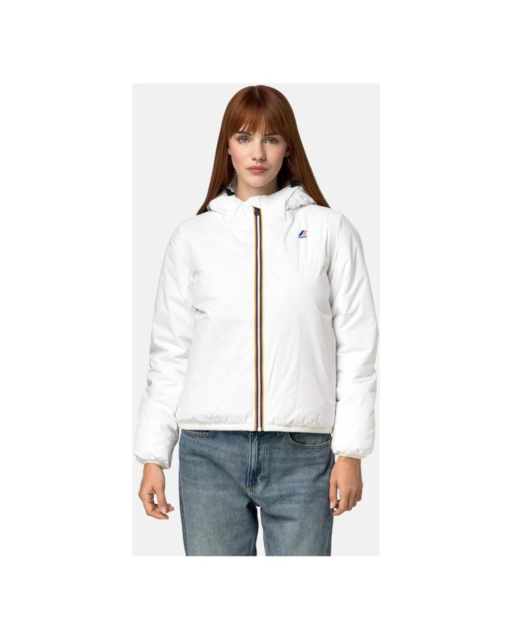 K-Way White Light Jackets