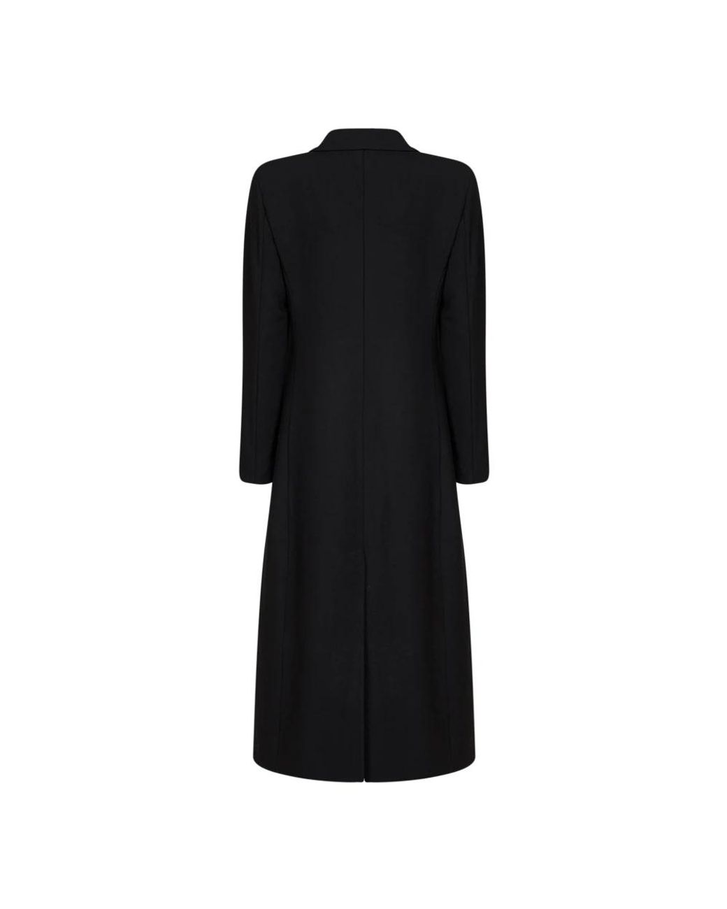 Jil Sander Black Single-Breasted Coats