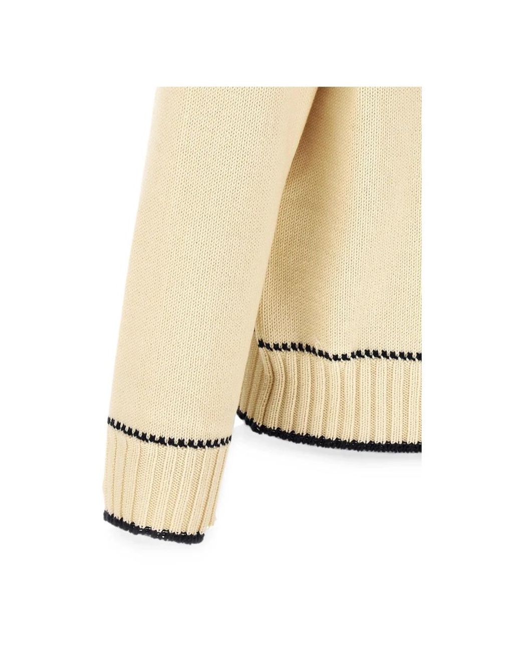 Golden Goose Deluxe Brand Natural Round-Neck Knitwear for men