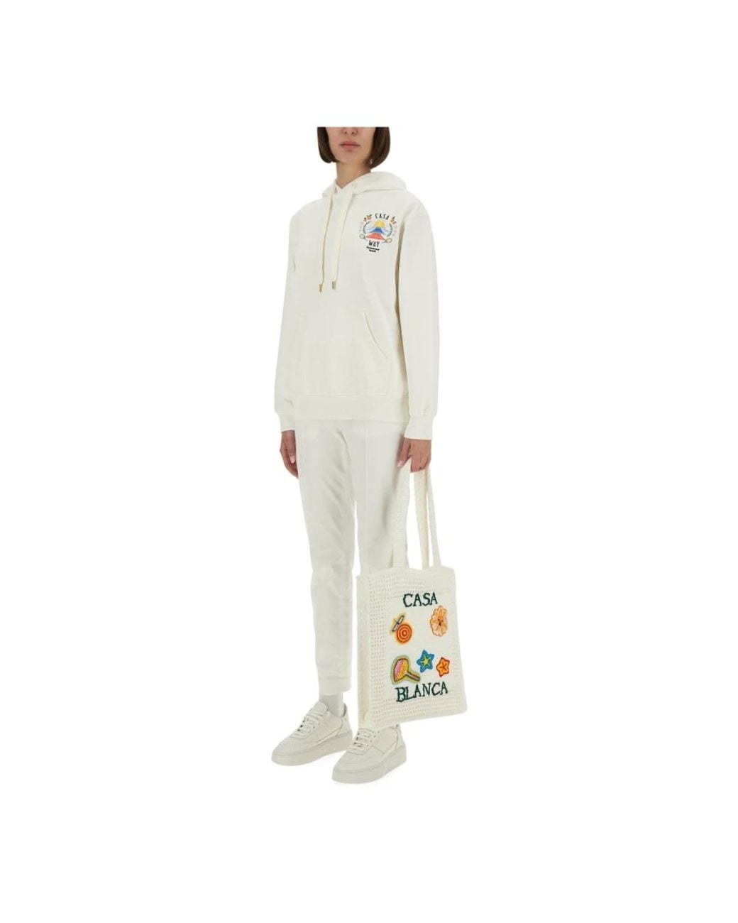 Casablanca White Hoodies