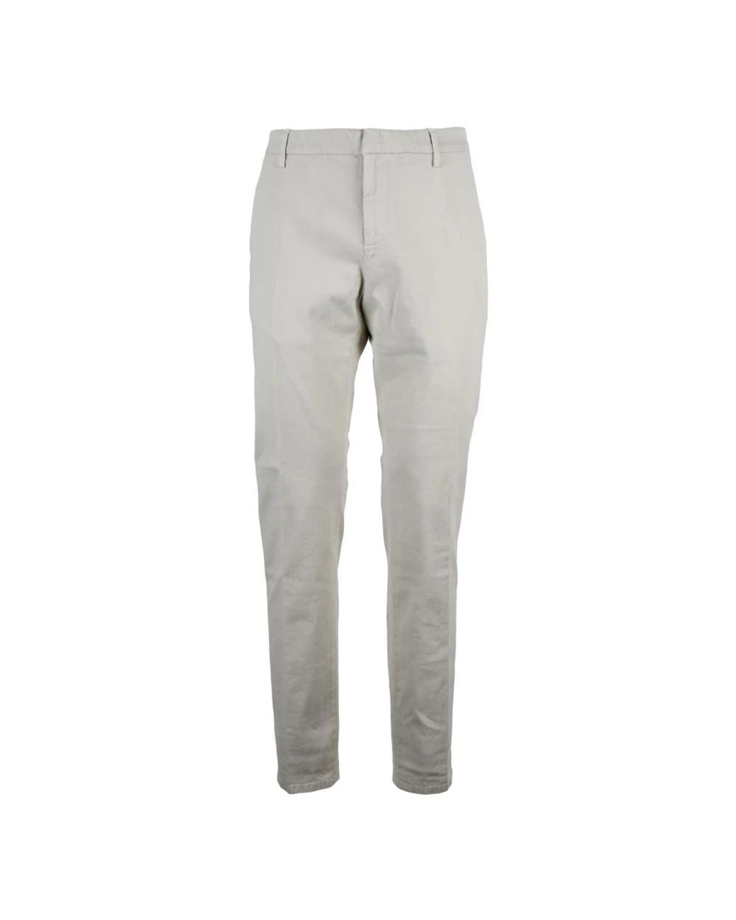 Dondup Gray Chinos for men