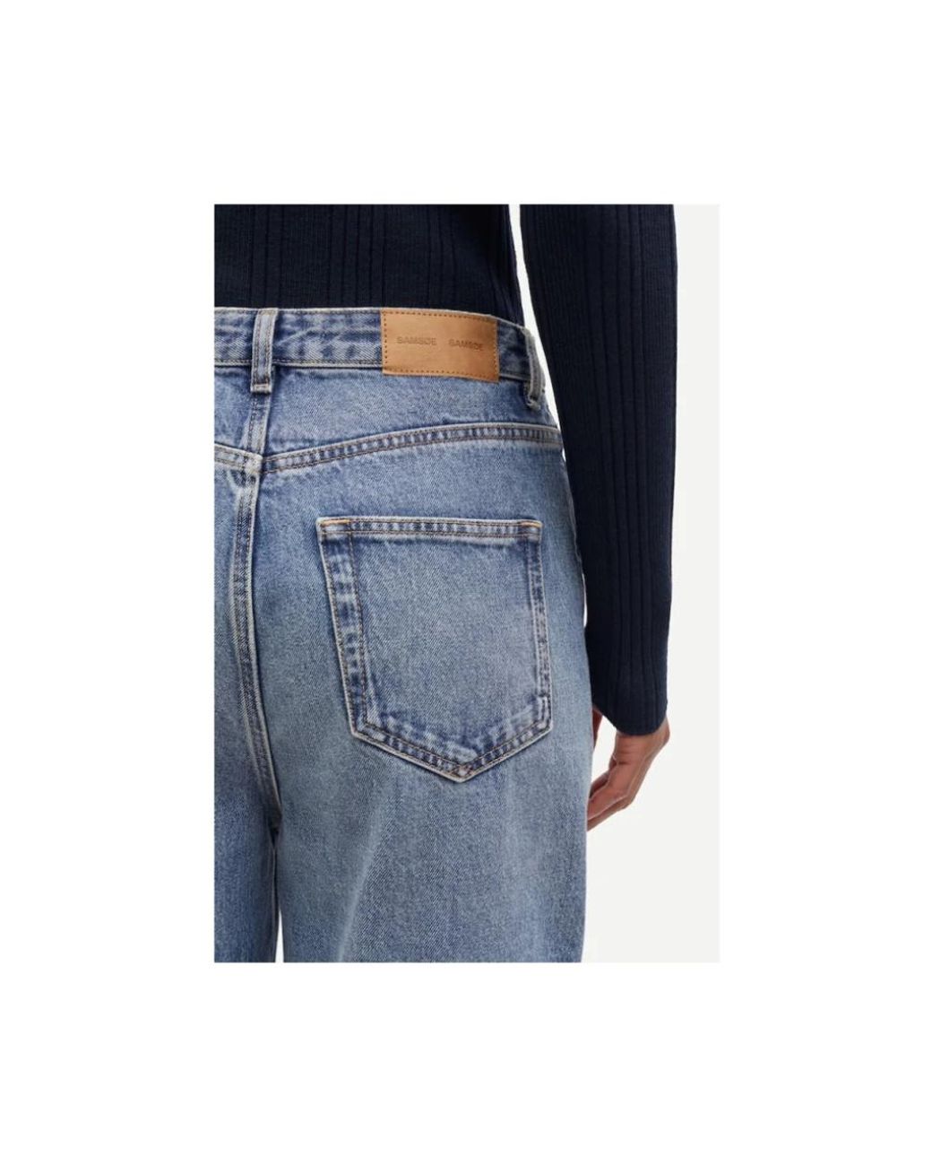 Samsøe & Samsøe Blue Straight Fit Jeans