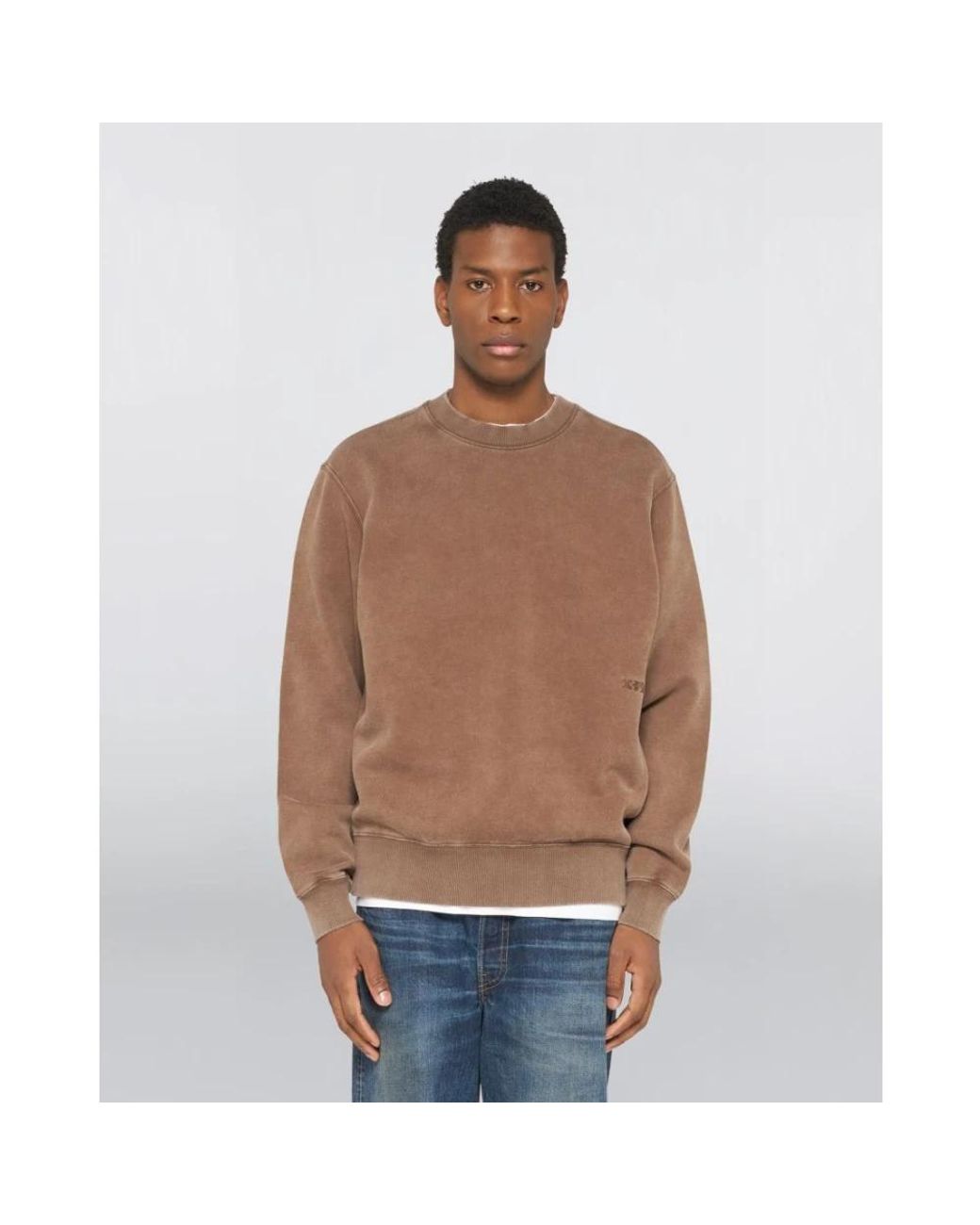 Sweatshirts Edwin de hombre de color Brown