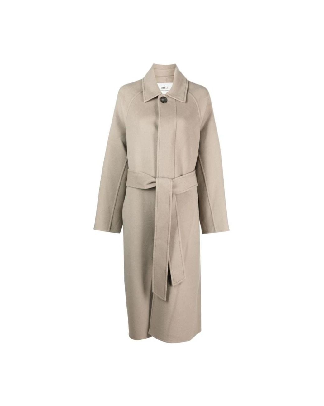 AMI Natural Belted Coats