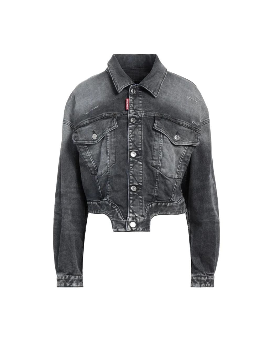 DSquared² Gray Denim Jackets
