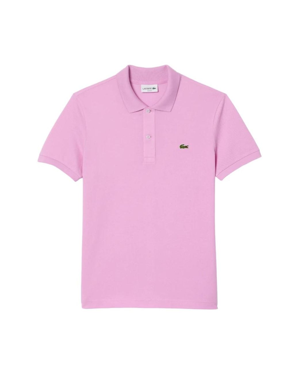 Lacoste Pink Polo Shirts for men
