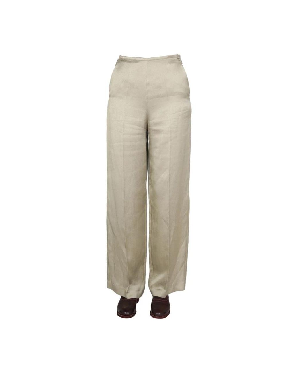 Alysi Natural Wide Trousers