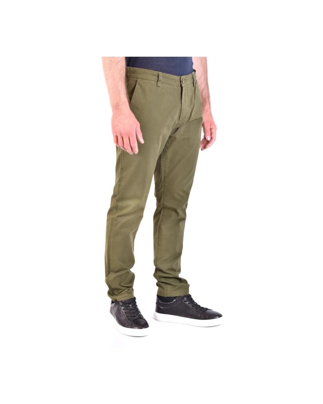 Brian Dales Green Chinos for men