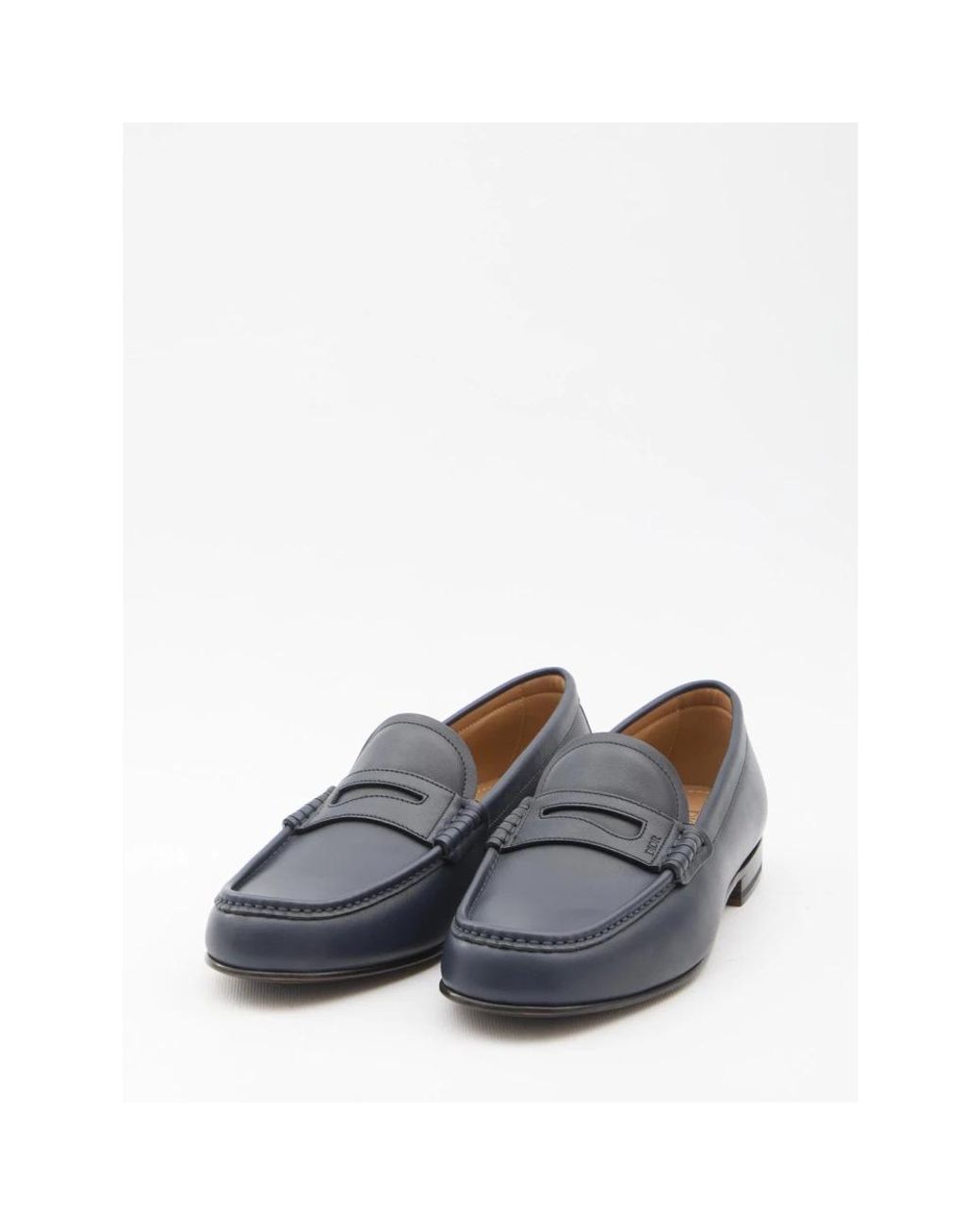 Dior Blue Loafers for men