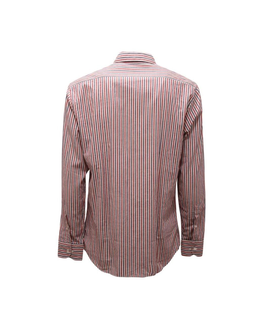Brooksfield Purple Casual Shirts for men