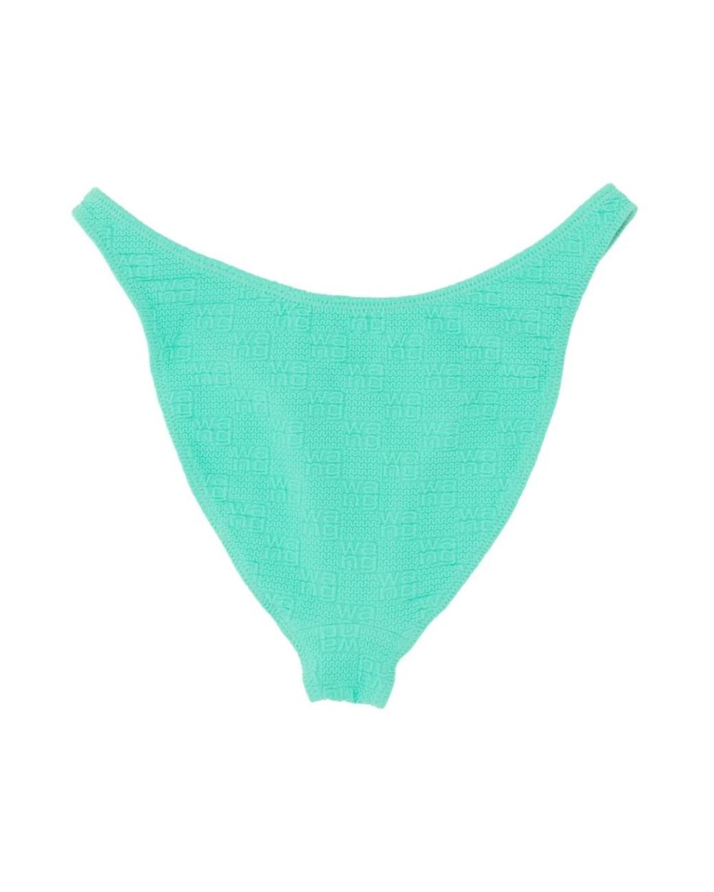 T By Alexander Wang Green Bikinis