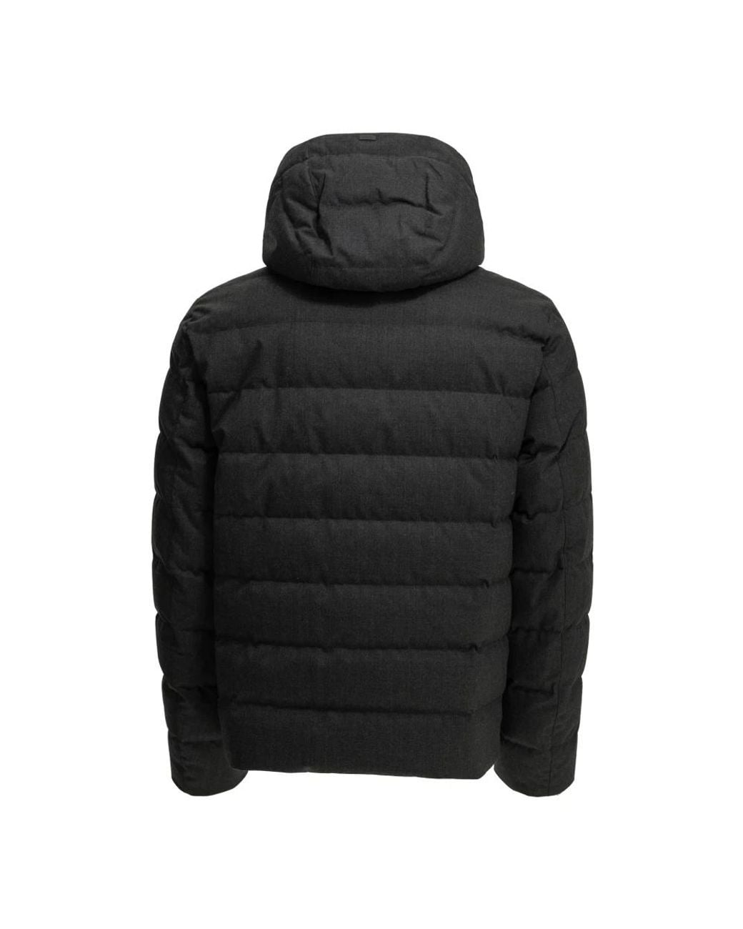 Down Jackets Herno pour homme en coloris Black