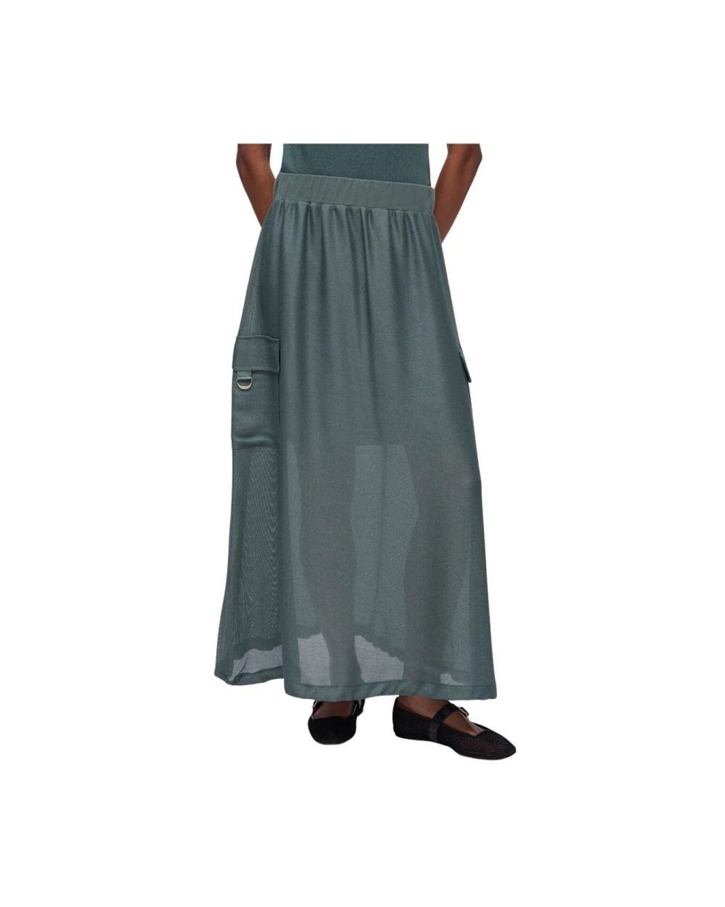 Liu Jo Green Maxi Skirts