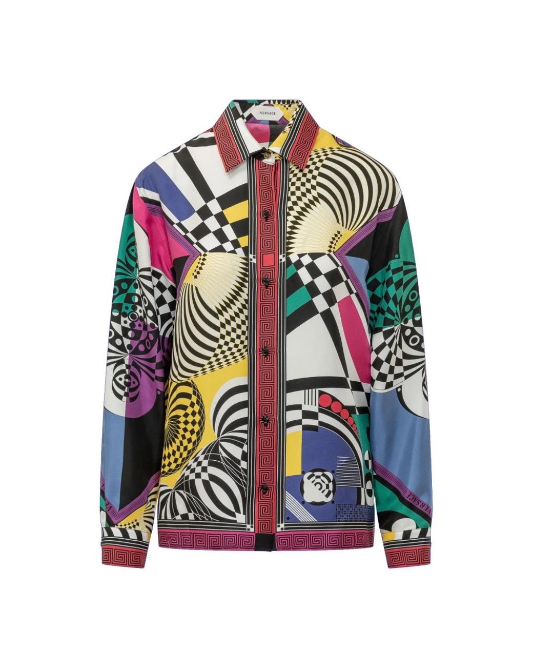 Shirts Versace de color Blue
