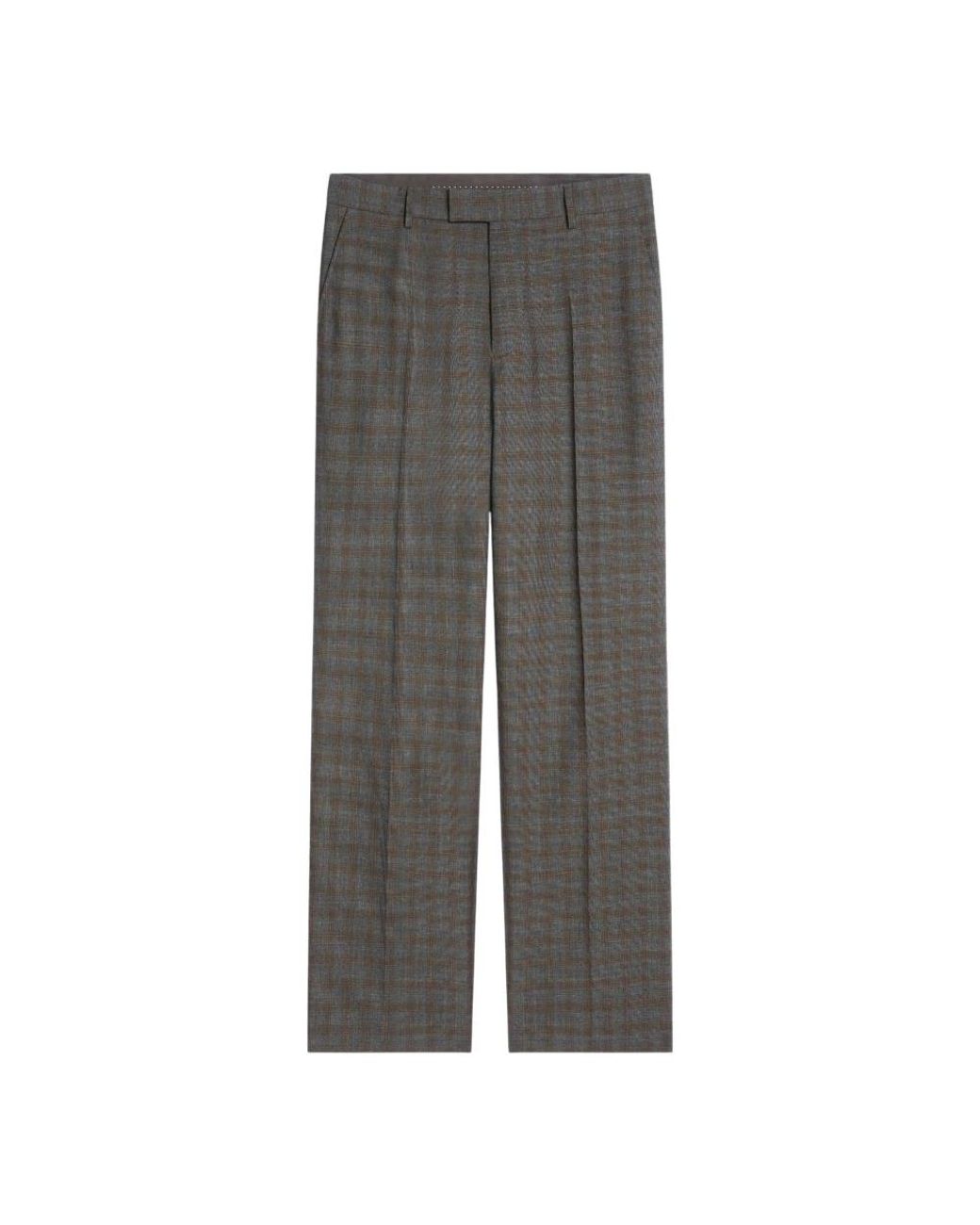 Dries Van Noten Gray Straight Trousers for men