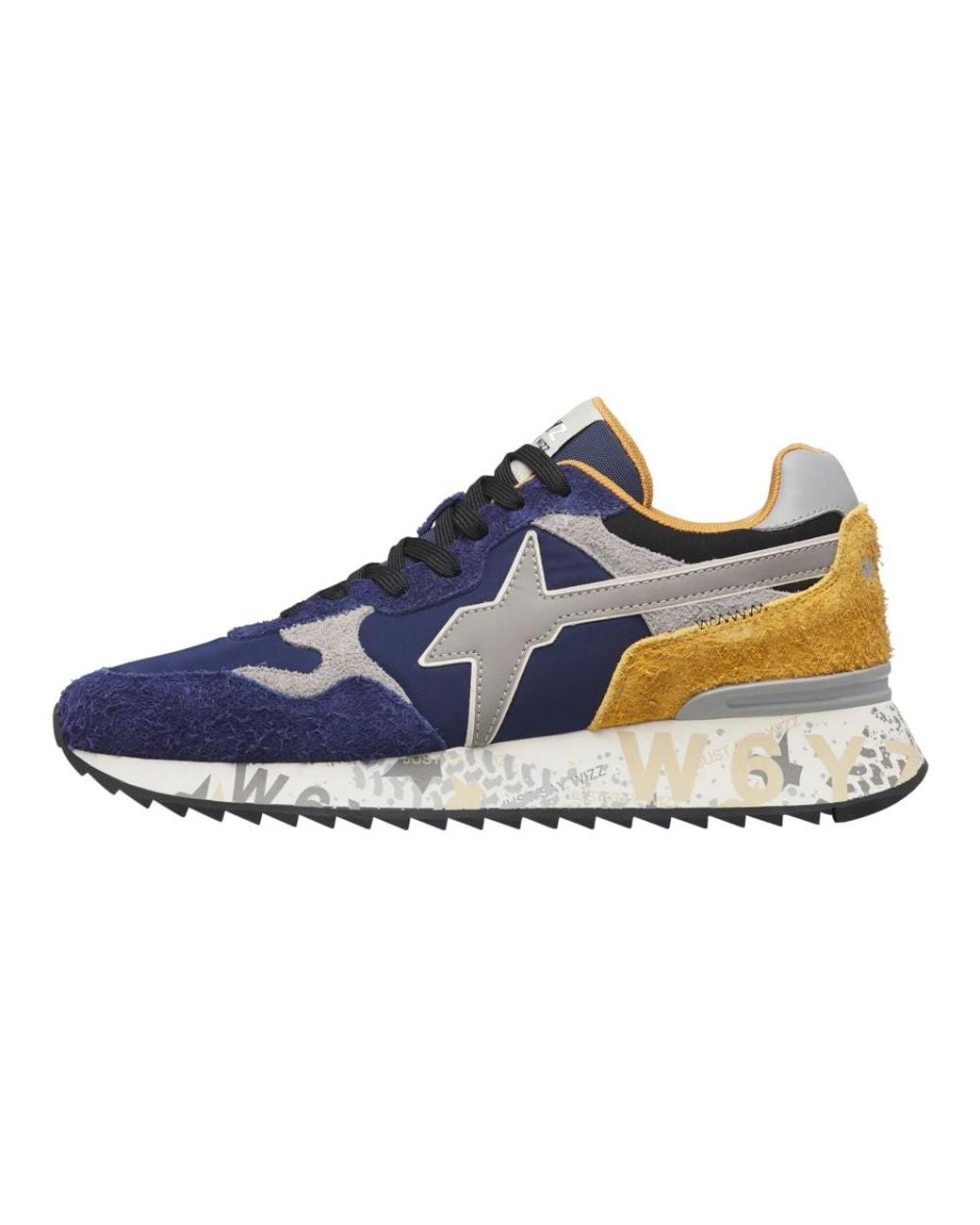 W6yz Blue Sneakers for men