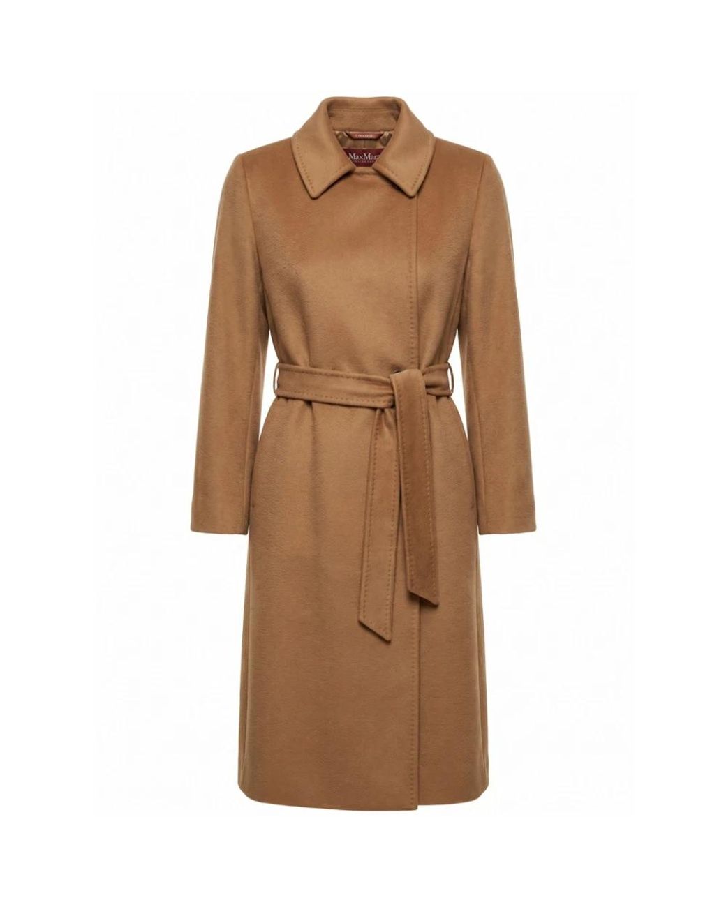 Max Mara Brown Belted Coats