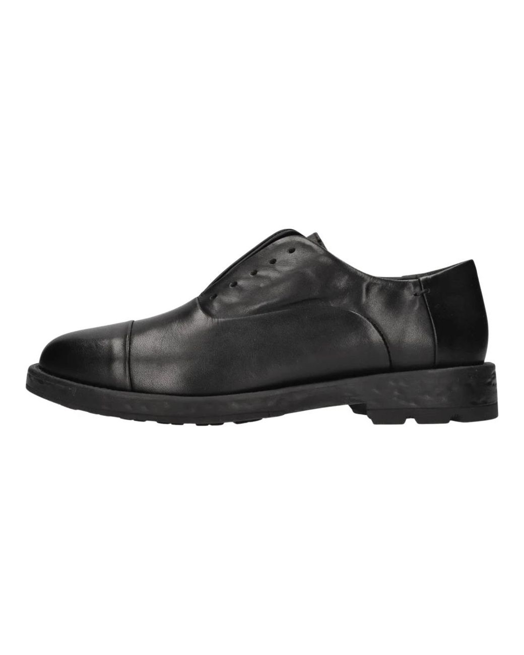 Antica Cuoieria Black Laced Shoes for men